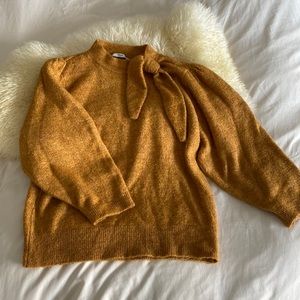 Mango Puff sleeve sweater